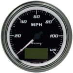 3-3/8" Chrome Electric Speedometer